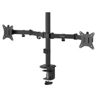 SAVIO Dvostruki stolni nosač za monitore UM-03, 17–32", nosivost 2 × 2–9 kg